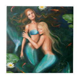 Keramische decoratieve Zeemijl Tegeltje