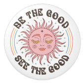 Keramische deurknop - uniek decor keramische knop (Voorkant)