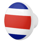Keramische draaiknop met vlag van Costa Rica Knop (Rechts)