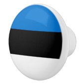 Keramische draaiknop met vlag van Estland Keramische Knop (Rechts)