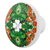 Keramische draaiknop trekken met Irish Design Kleu Keramische Knop (Rechts)