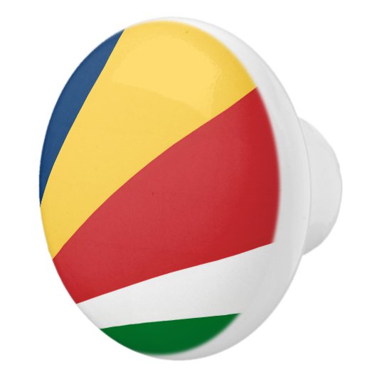 Keramische draaiknop trekken met Seychellen Kleure Knop (Rechts)