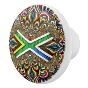 Keramische draaiknop trekken met Zuid-Afrikaanse k Knop