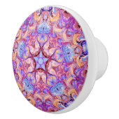 Keramische drager Knob Kaleidoscope Star Knop (Rechts)