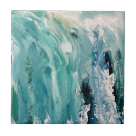 Keramische flacon water tegeltje