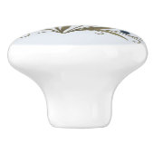 Keramische greep vroege lente, deurhendel (Zijkant)