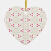 keramische hartdecoratie keramisch ornament (Voorkant)