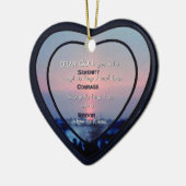 Keramische hartversiering_SerenityPrayer_2 Keramisch Ornament (Links)