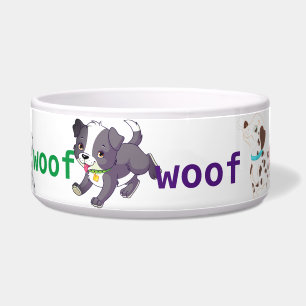 Keramische hond Bowl Voerbakje