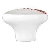 Keramische honkbalknop keramische knop (Zijkant)