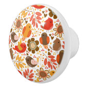 Keramische Kabinet Knob-Birds Knop (Rechts)