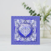 Keramische Kant Blauw van Griekenland (Staand voorkant)