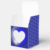 Keramische Kant Blauw van Griekenland Bedankdoosjes (Geopend)