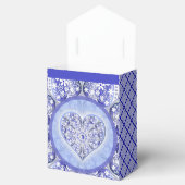 Keramische Kant Blauw van Griekenland Bedankdoosjes (Geopend)