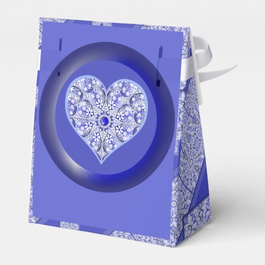 Keramische Kant Blauw van Griekenland Bedankdoosjes (Achterkant)