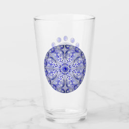 Keramische Kant Blauw van Griekenland Glas