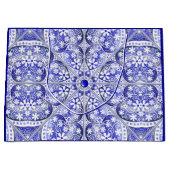 Keramische kant Blauw van Griekenland Groot Cadeauzakje (Voorkant)