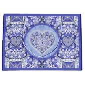 keramische kant Blauw van Griekenland Groot Cadeauzakje (Voorkant)