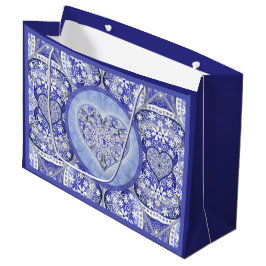 keramische kant Blauw van Griekenland Groot Cadeauzakje