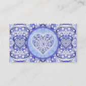 Keramische kant Blauw van Griekenland Informatiekaartje (Voorkant)