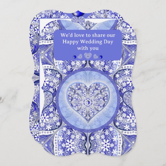 Keramische Kant Blauw van Griekenland Kaart (Voorkant / Achterkant)