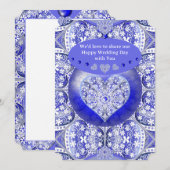 Keramische Kant Blauw van Griekenland Kaart (Voorkant / Achterkant)