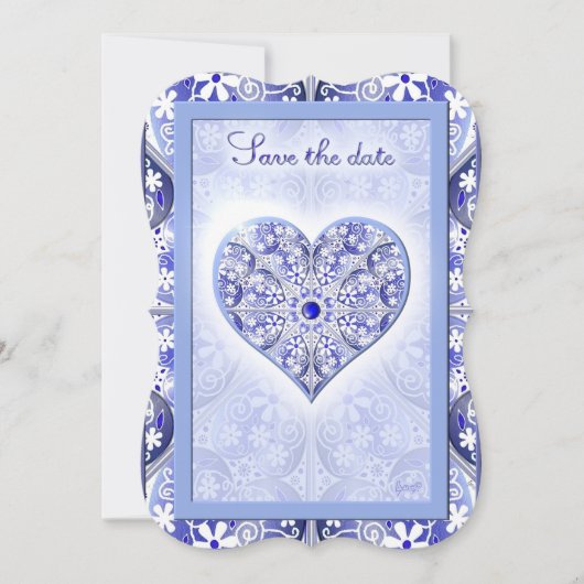 Keramische Kant Blauw van Griekenland Kaart (Voorkant)