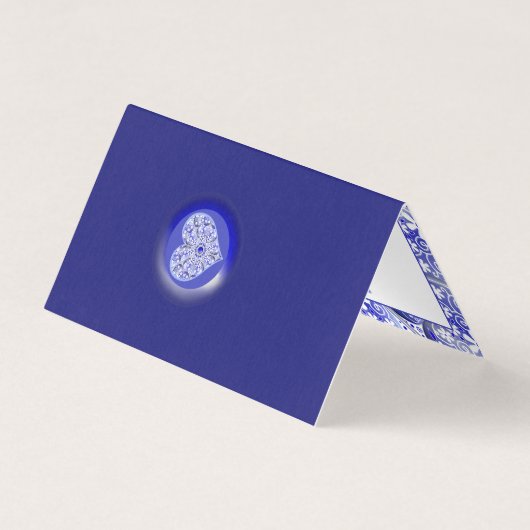 Keramische Kant Blauw van Griekenland Kaart (Achterkant)