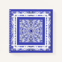 Keramische Kant Blauw van Griekenland