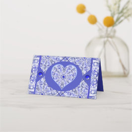 Keramische Kant Blauw van Griekenland Plaatskaartje