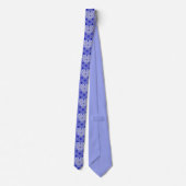 Keramische Kant Blauw van Griekenland Stropdas (Achterkant)