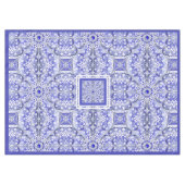 Keramische Kant Blauw van Griekenland Tafelkleed (Voorkant (Horizontaal))