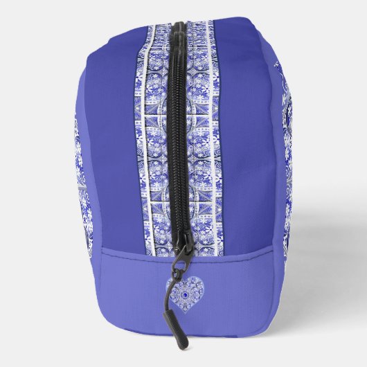 Keramische kant Blauw van Griekenland Toilettasje (Rechts)