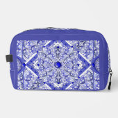 Keramische kant Blauw van Griekenland Toilettasje (Voorkant)