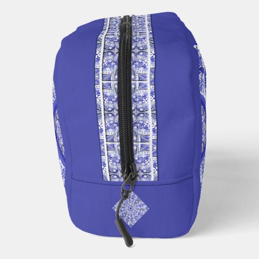 Keramische kant Blauw van Griekenland Toilettasje (Rechts)