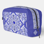 Keramische kant Blauw van Griekenland Toilettasje (Rechterhoek)