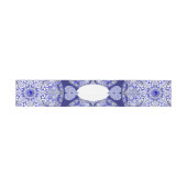 Keramische Kant Blauw van Griekenland Uitnodigingen Wikkel (Vlak)