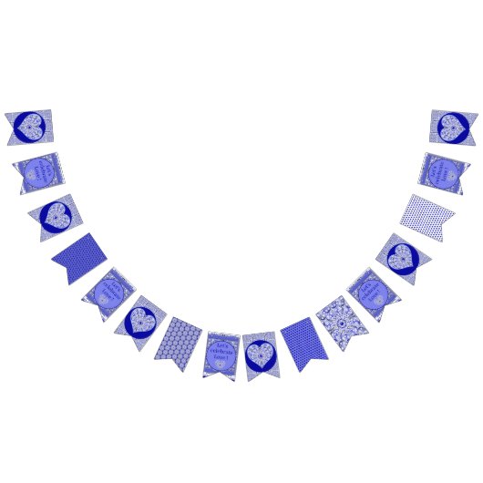 Keramische Kant Blauw van Griekenland Vlaggetjes (Alle)