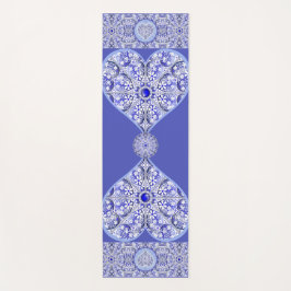 Keramische kant Blauw van Griekenland Yogamat