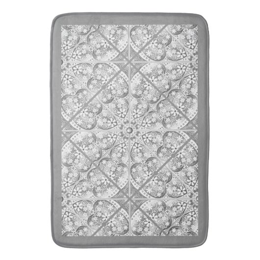 Keramische Kant grijs Badmat (Voorkant Verticaal)