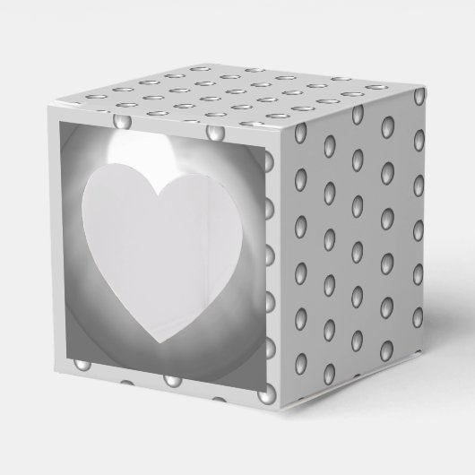 Keramische Kant grijs Bedankdoosjes (Voorkant Zijde)