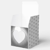 Keramische Kant grijs Bedankdoosjes (Geopend)