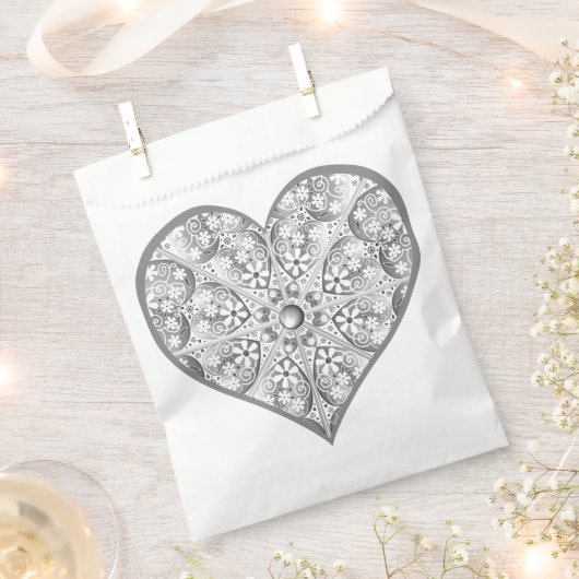 Keramische Kant grijs Bedankzakje (Geknipt)