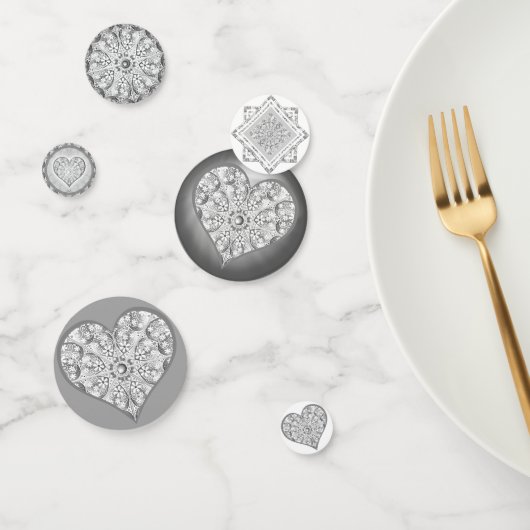 Keramische Kant grijs Confetti (Groep)