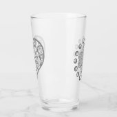 Keramische Kant grijs Glas (Links)