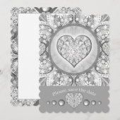 Keramische Kant grijs Kaart (Voorkant / Achterkant)