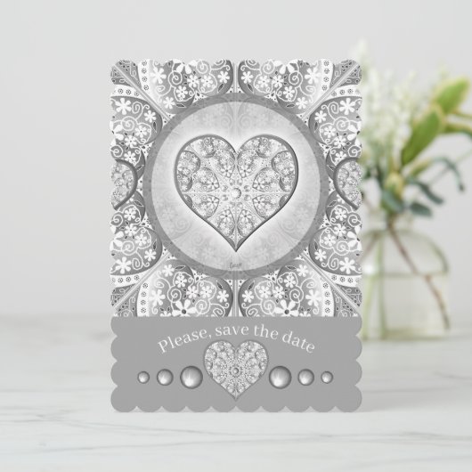 Keramische Kant grijs Kaart (Staand voorkant)