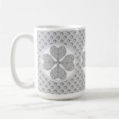 Keramische Kant grijs Koffiemok (Links)