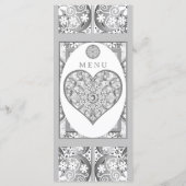 Keramische Kant grijs Menu (Achterkant)