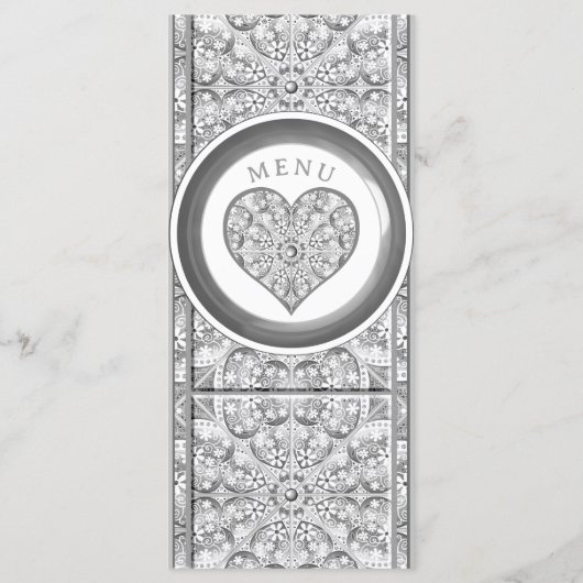 Keramische Kant grijs Menu (Achterkant)